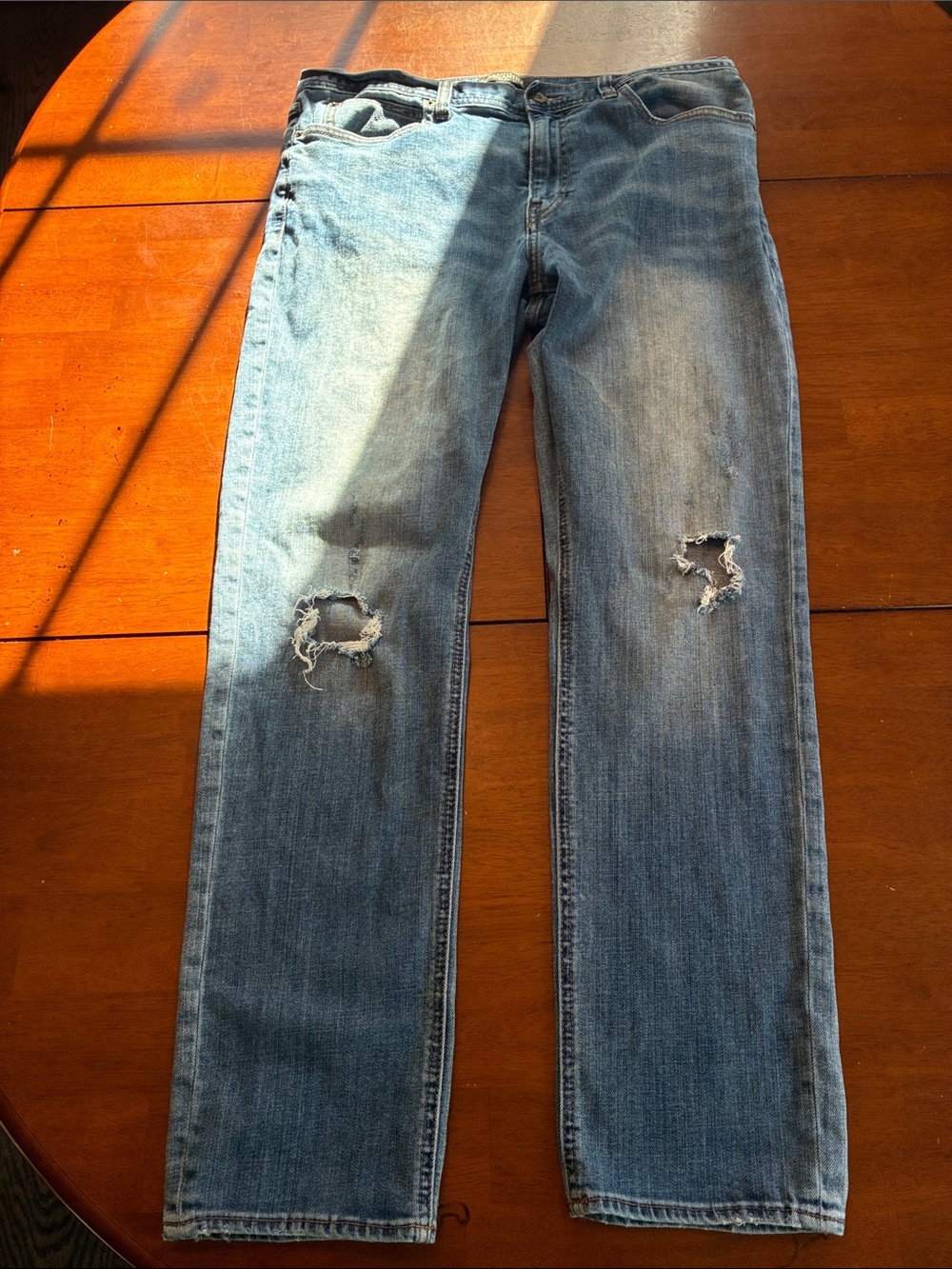 J.CREW Men's MERCANTILE FLEX Straight Leg Jeans Sz 34x32